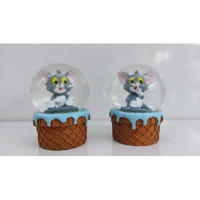Tom and Jerry Midi Işıklı Kar Küresi